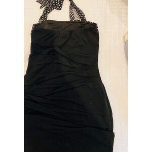 Women Carole Little fitted black dress‎ S